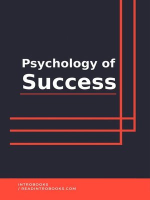 cover image of Psychology of Success